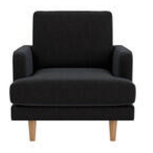 Brighton Armchair Black 1 Seater