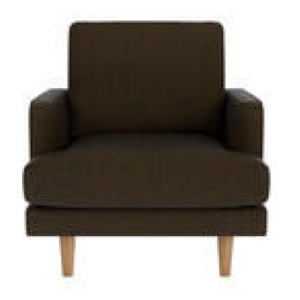 Brighton Armchair Brown 1 Seater