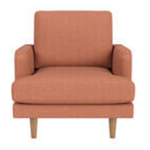 Brighton Armchair Linden Rose 1 Seater