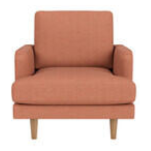 Brighton Armchair Linden Rose 1 Seater