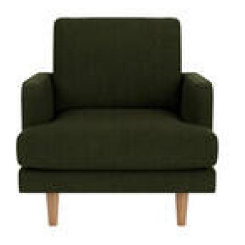 Brighton Armchair Mason Olive 1 Seater