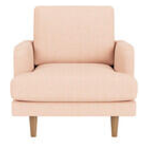 Brighton Armchair Pink 1 Seater