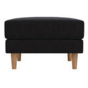 Brighton Ottoman Black