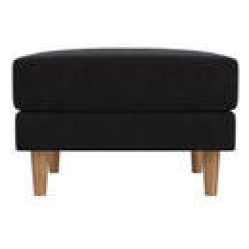 Brighton Ottoman Black