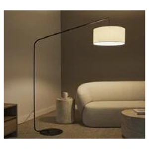 Brooklyn 180Cm Floor Lamp Black