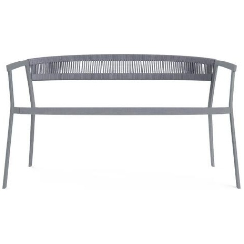 Cancun 2 Seater Outdoor Sofa Silver - Silver