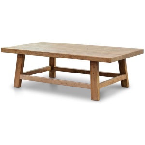 Canova 1.1m Reclaimed Wood Rectangular Coffee Table by Interior Secrets - AfterPay Available