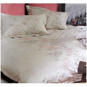 Canterbury Orinocco Sand Quilt Cover Set Queen