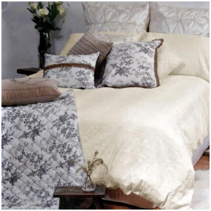 Canterbury Tarlo Cream Quilt Cover Set King