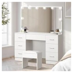 Cardiff Dressing Table White