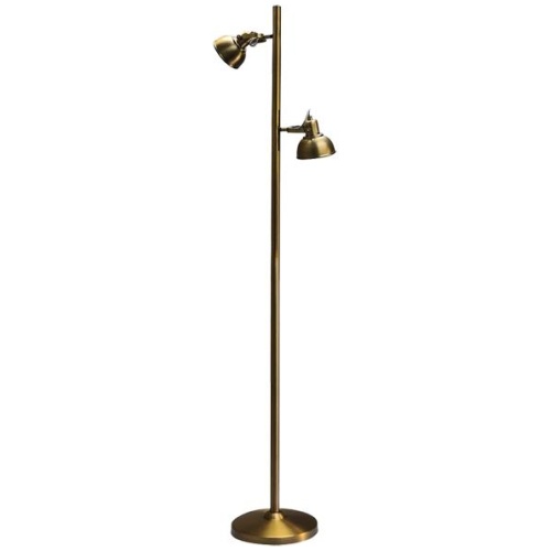 Carson Floor Lamp Antique Brass | Telbix Lighting