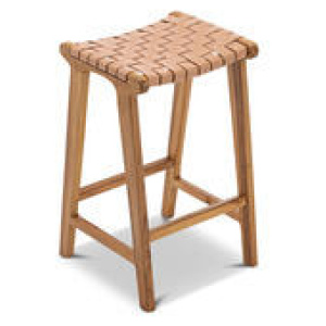 Casey Woven Bar Stool Brown