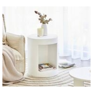 Castello 45Cm Side Table White
