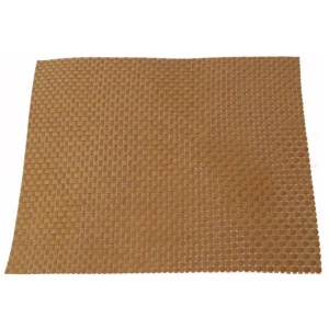 Choice 4 Pieces of Woven Table Placemats Royal Gold