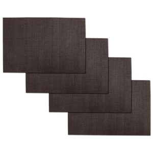 Choice Set of 4 PVC Table Placemats Harold Chocolate