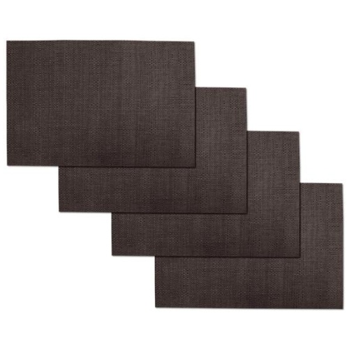 Choice Set of 4 PVC Table Placemats Harold Chocolate