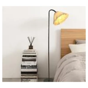 Clarence 160Cm Floor Lamp Satin Nickel