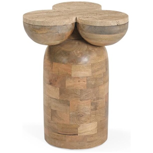 Clava 33cm Side Table - Natural by Interior Secrets - AfterPay Available