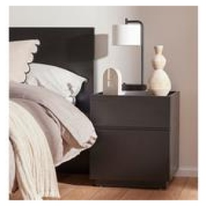 Como 2.0 Bedside Table Black