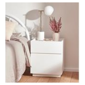 Como 2.0 Bedside Table White