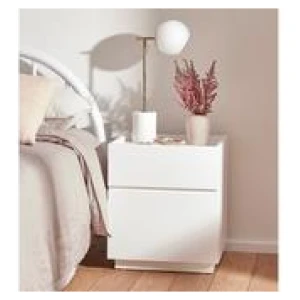 Como 2.0 Bedside Table White