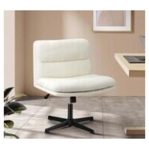 Connor Office Chair No Wheels White