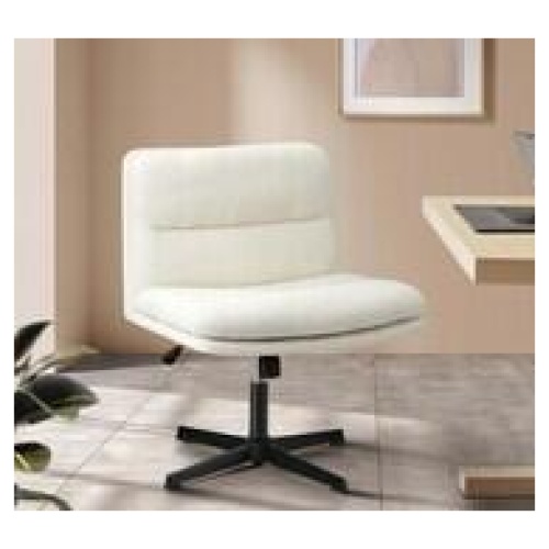 Connor Office Chair No Wheels White