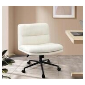 Connor Office Chair With Wheels White