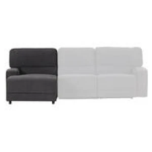 Convertible Left Side Chaise Component Grey