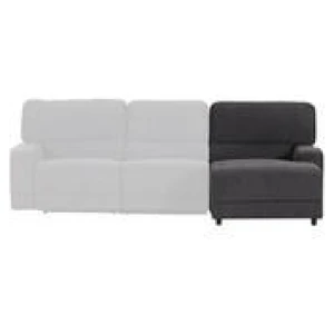 Convertible Right Side Chaise Component Grey