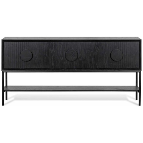 Curtis 1.8m Console Table - Black by Interior Secrets - AfterPay Available