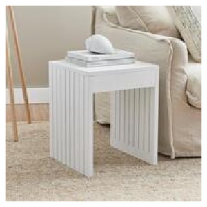 Cynthia Side Table White