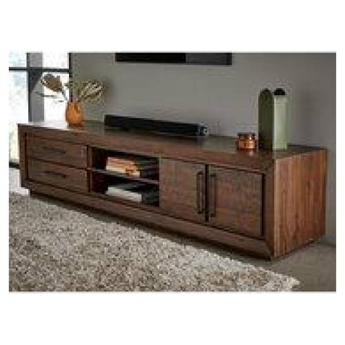 Dalkeith 210Cm Entertainment Unit Brown