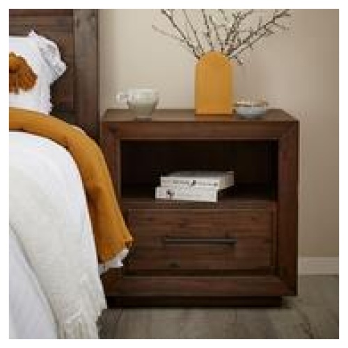 Dalkeith Bedside Table Brown