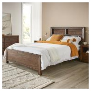 Dalkeith Queen Storage Bed Brown