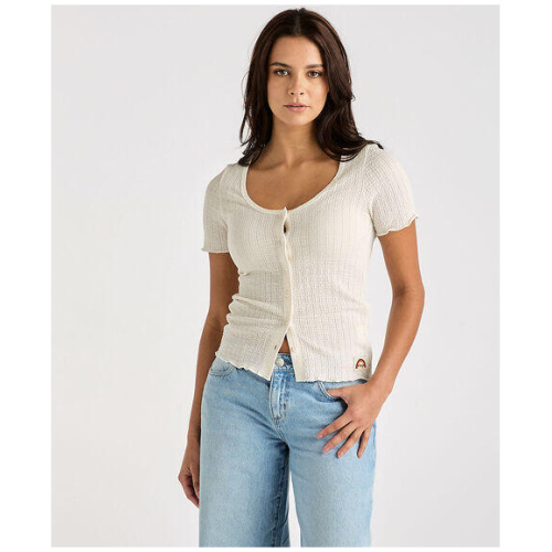 Daria Button Tee