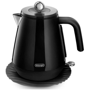 De'Longhi Eclettica 1.7L Kettle - Bold Black. KBY2001BK
