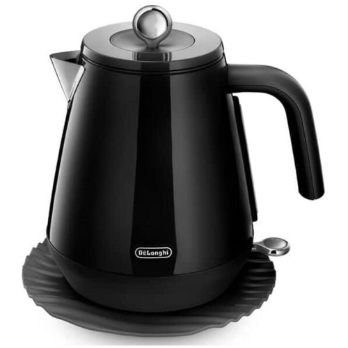 De'Longhi Eclettica 1.7L Kettle - Bold Black. KBY2001BK