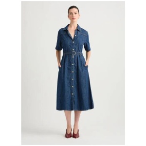 Deena Denim Shirt Dress