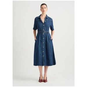 Deena Denim Shirt Dress