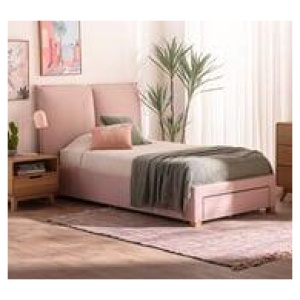 Delphi King Single Bed Pink