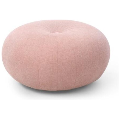 Design Square Modern Designer Scandinavian Relaxing Ottoman Foot Stool - Pink