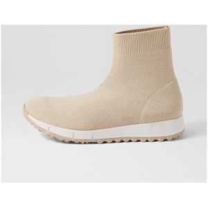 Django & Juliette Jonty Dj Sand Fabric Sand Boots Womens Shoes Ankle Boots
