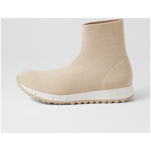 Django & Juliette Jonty Dj Sand Fabric Sand Boots Womens Shoes Ankle Boots