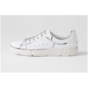 Django & Juliette Taviol Dj White Silver Shine Multi White Silver Shine Shoes Womens Shoes Flat Shoes