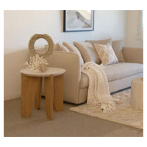 Dockland Side Table Brown