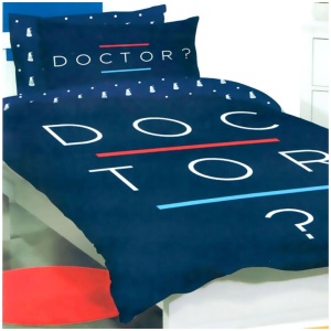 Doctor Who Quilt Cover Set Queen