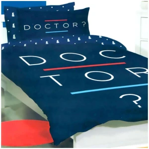 Doctor Who Quilt Cover Set Queen