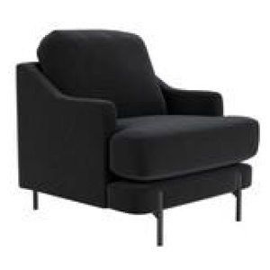 Dolans Armchair Black 1 Seater