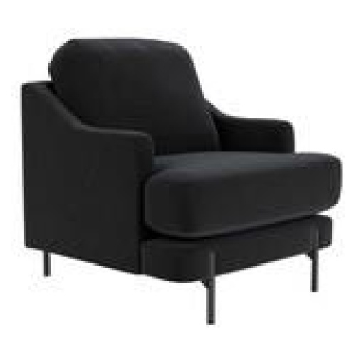 Dolans Armchair Black 1 Seater
